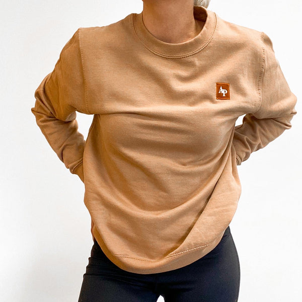 Embroidered Lightweight Sweatshirt - Classic Collection - Ember