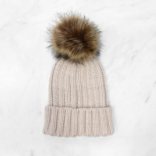 LUXE Beanie - Oatmeal