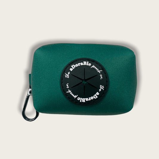 Poop Bag Holder - Classic Collection - Emerald Green